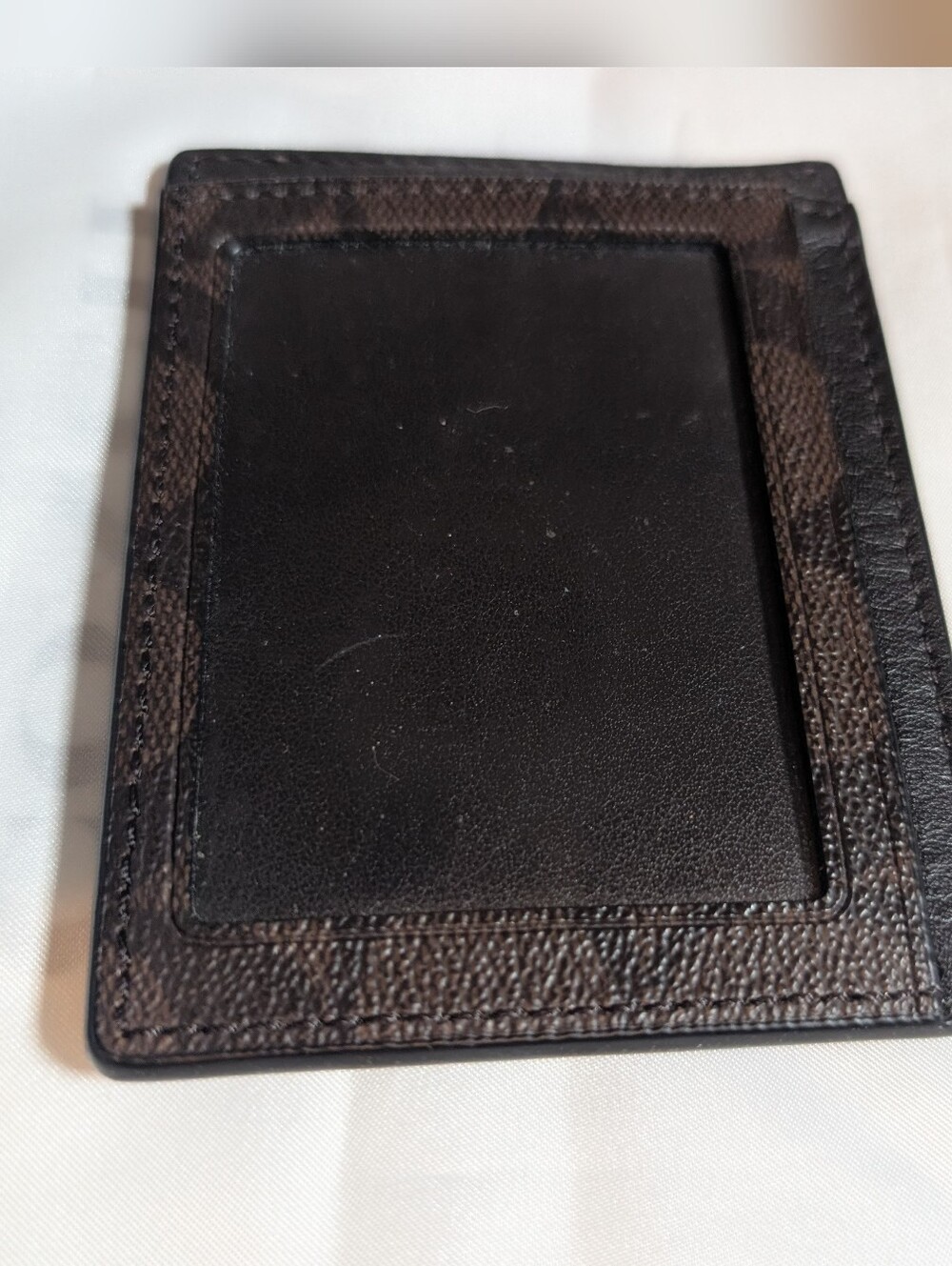 Coach Card Case In Signature Canvas - Picture 3 of 8